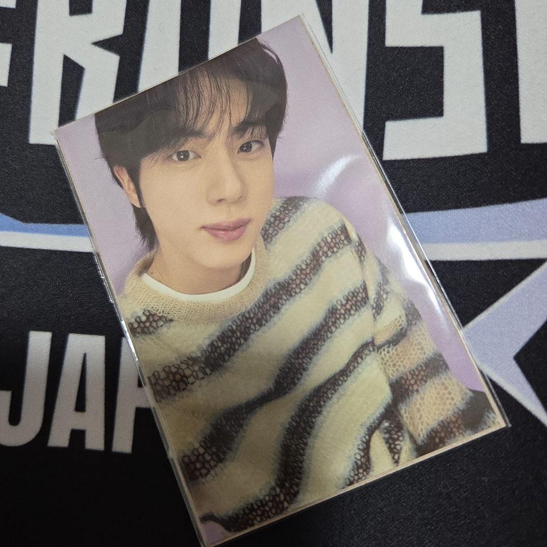 

[USED] BTS JIN RUN SEOKJIN denim jacket trading card