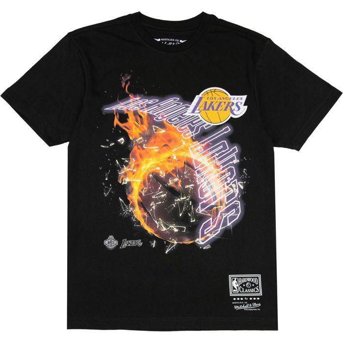 T-shirt NBA - MITCHELL & NESS - BLAZE - 100% Cotton - Regular Fit - Short Sleeves