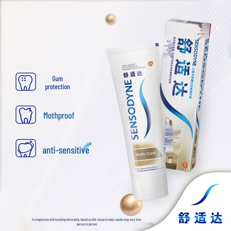 Sensodyne Multi-Action Toothpaste Family Pack 610g