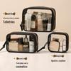 Large Transparent PVC Waterproof Travel Makeup Bag - Thickened, Multi-purpose, Portable Handheld Storage