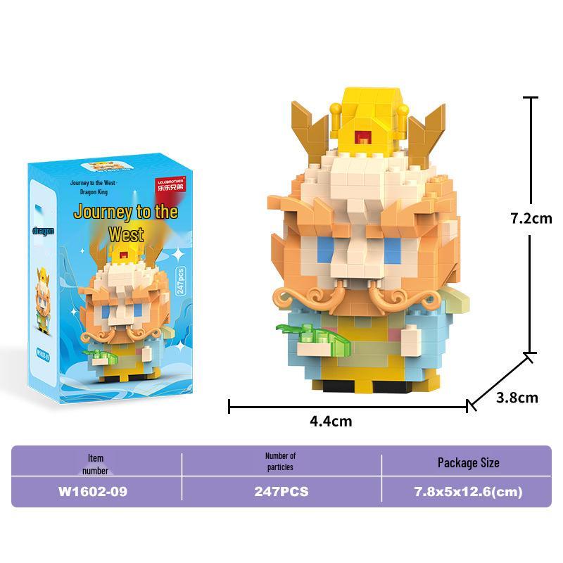 Journey to the West: Sun Wukong Micro Blocks Toy Set for Kids