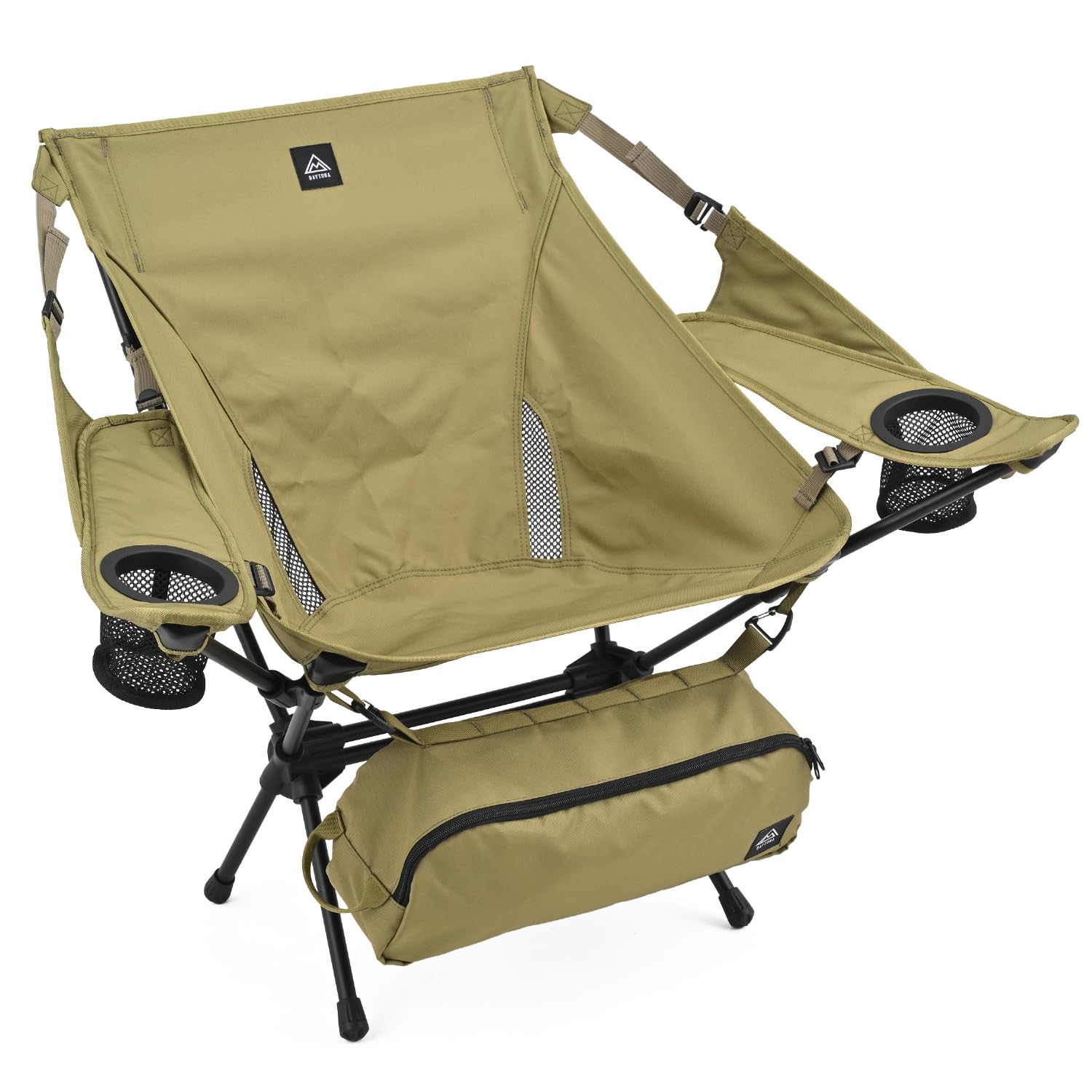 

Daytona Wide/Rest Chair, Forest Khaki, 60895, Folding Camping Chair, Outdoor Chair, Lightweight, Compact, with Armrests