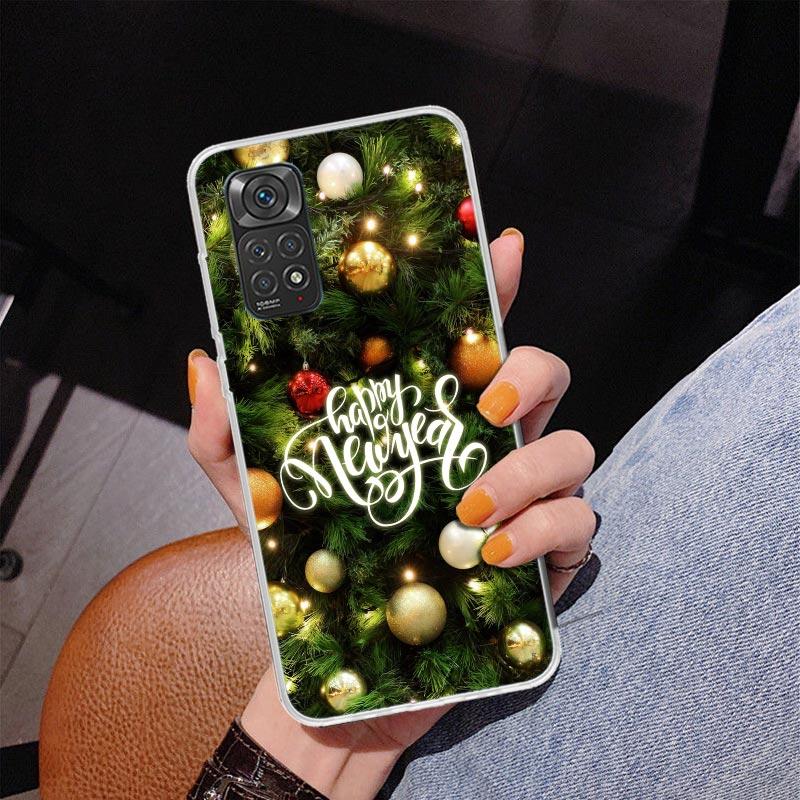 Merry Christmas Tree Snow Phone Case For Xiaomi Redmi Note 15 14 13 12S 12 11 Pro Plus 14S 11S 11E 10 10S 11T 5G Personalized Co