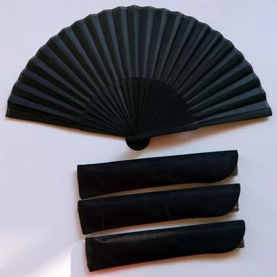 Fächer im chinesischen Stil, schwarz, Vintage, Handfächer, Faltfächer, Tanz, Hochzeit, Partygeschenk, chinesische Tanzparty, Faltfächer