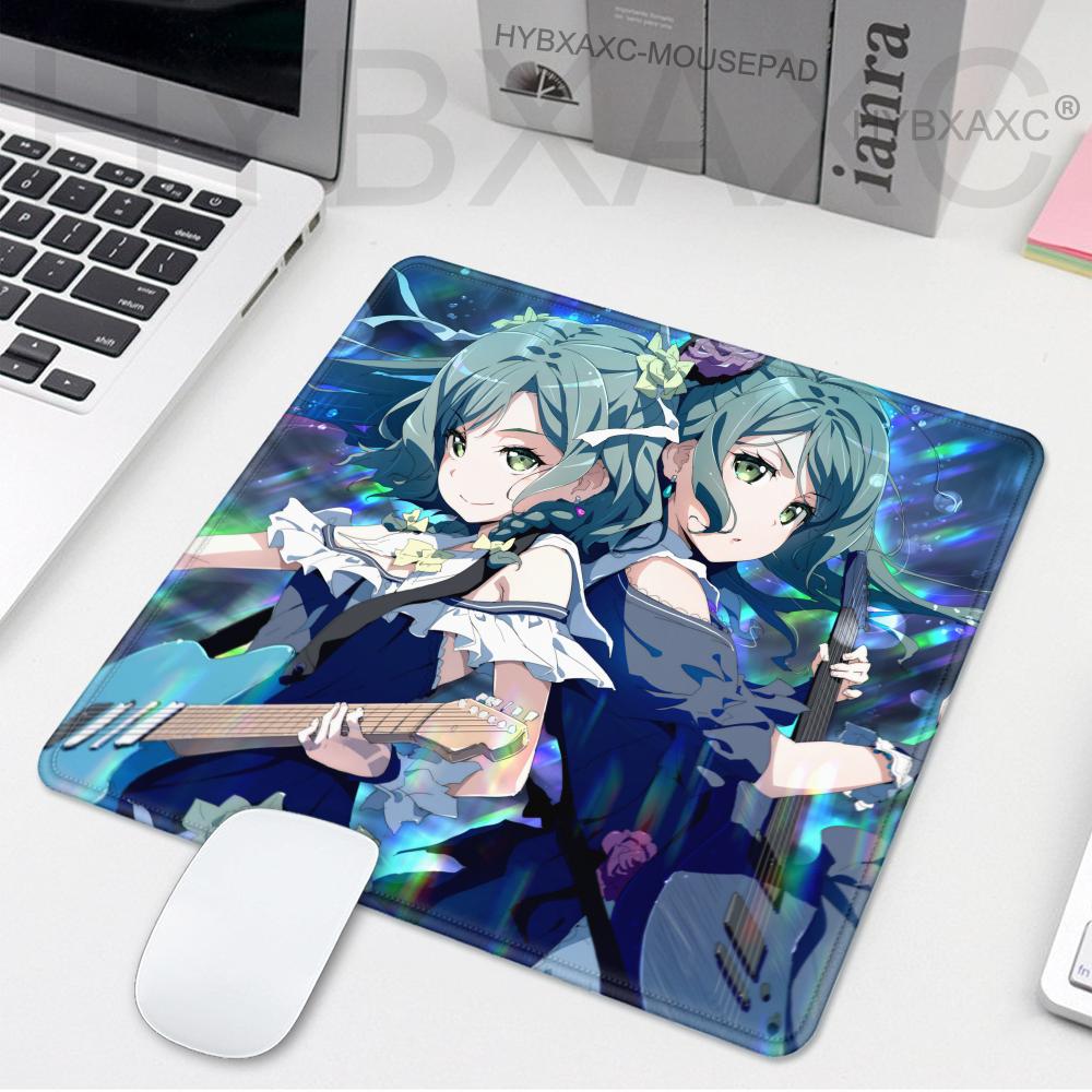 

Anime BanG Dream Mouse Pad Small Mouse Pad Desk Pad Desktop Computer Keyboard Wireless Mouse Boy Girl Gift for Play games 220x180x2mm