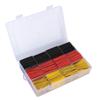 800 Pcs Heat Shrink Tubing Red Yellow Black Shrinkable Insulated Wire Cable Protection Sleeves Combi