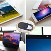 Webcam Cover Universal Phone Antispy Camera Cover for iPad Web Laptop PC Macbook Tablet lenses Privacy Sticker