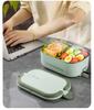 Stainless Steel Electric Heated Lunch Box - Insulated Student Bento Box
