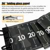 Foldable PVC Fish Ruler 10/20/30cm Width Durable Waterpro Measuring Tape For Outdoor Fishing Essential Versatile Tool