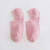 5 Pairs of Female Spring and Summer Thin Pure Color Cute Not To Drop with Shallow Mouth Invisible Socks