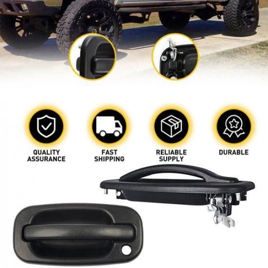 Rear Right Side Door Handle For 1999-07 Chevrolet Silverado 1500 2500 GMC Sierra