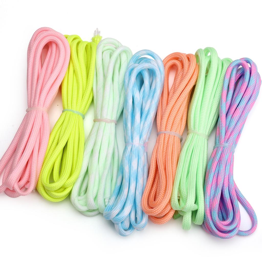 2Meter Nylon 7-core Luminous Umbrella Rope Thread String DIY Beading Bracelet Jewelry Making