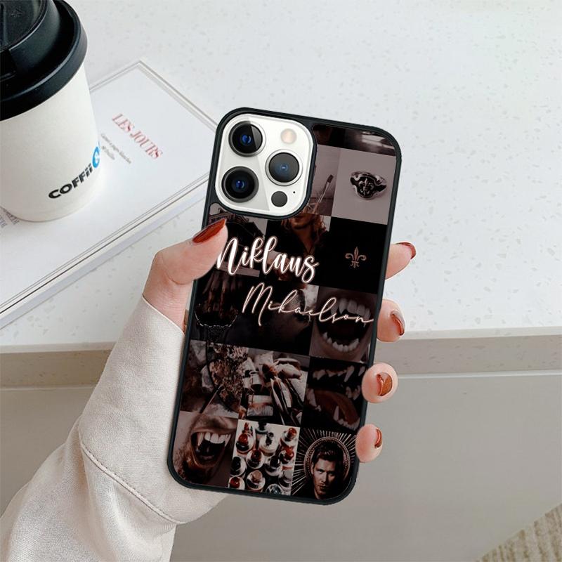 Klaus Mikaelson Vampire Diaries Phone Case For iPhone 17 Air 16 pro max 15 14 plus 12 13 Shell Cover coque