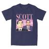 Vintage 90s Retro Style Michael T-Shirt Crew Neck Cotton T Shirt The Office Short Sleeve Tees Gift Idea Clothing