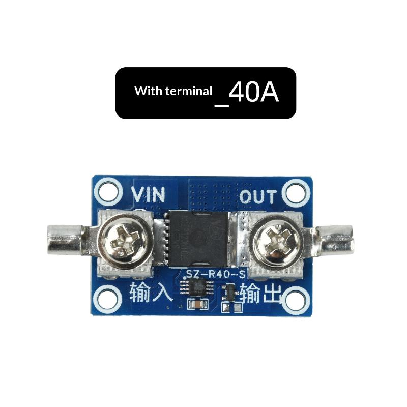 40A 65A 100A Ideal Diode Module No‑Ground Anti‑Reverse Current Anti‑Backfeed Protection For Solar Charging Battery Power System
