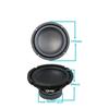 Black Dome Tweeter Speakers High Efficiency Dome Speaker Sound Durable Loud Audio  Car Audio System
