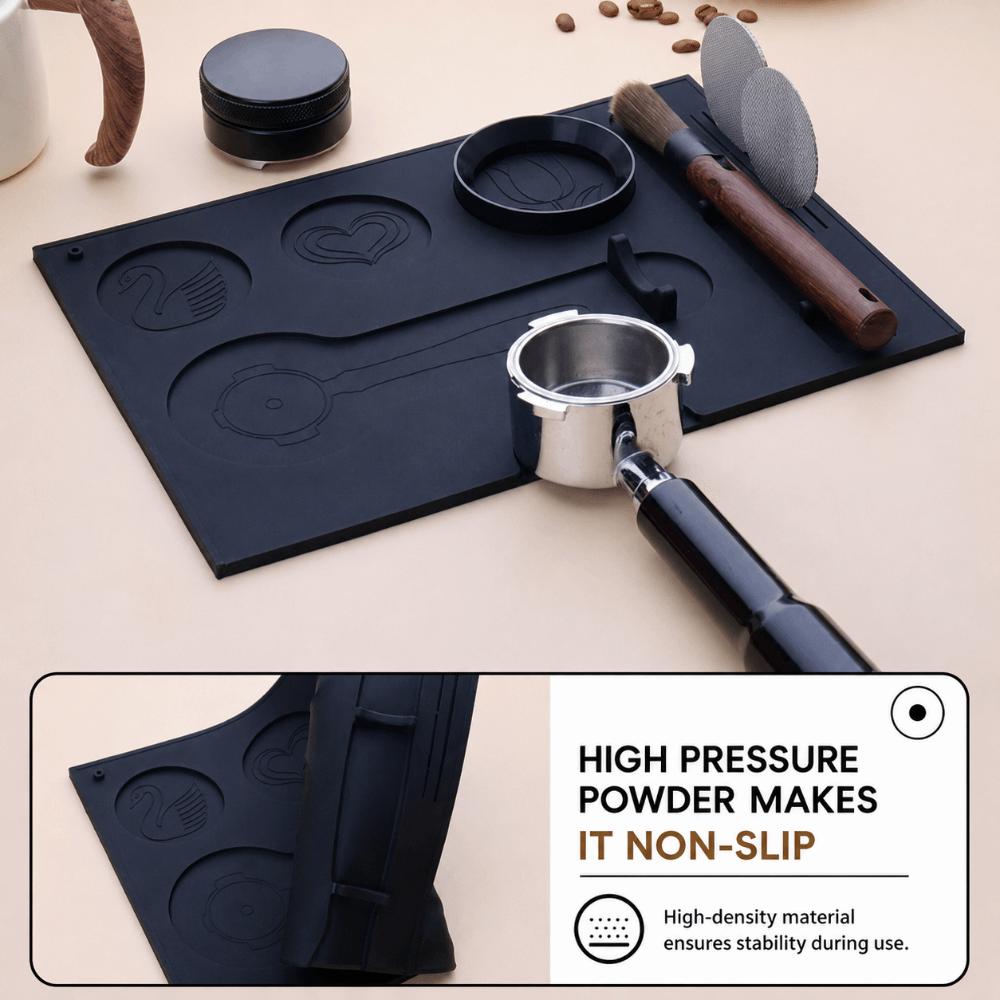 Heat Resistant Espresso Tamping Mat Barista Tamping Station Barista Accessories Tool