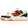 Li Ning Yuebai Carrot Slip Resistant Abrasion Resistant Low Top Skateboard Shoes Women's White Black Orange AGCS427-10