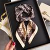 New Silk Scarf Neckerchief Women'S Silk Square Scarf Purse Luxury Scarves For Women Designer Silk Headscarf Bandana