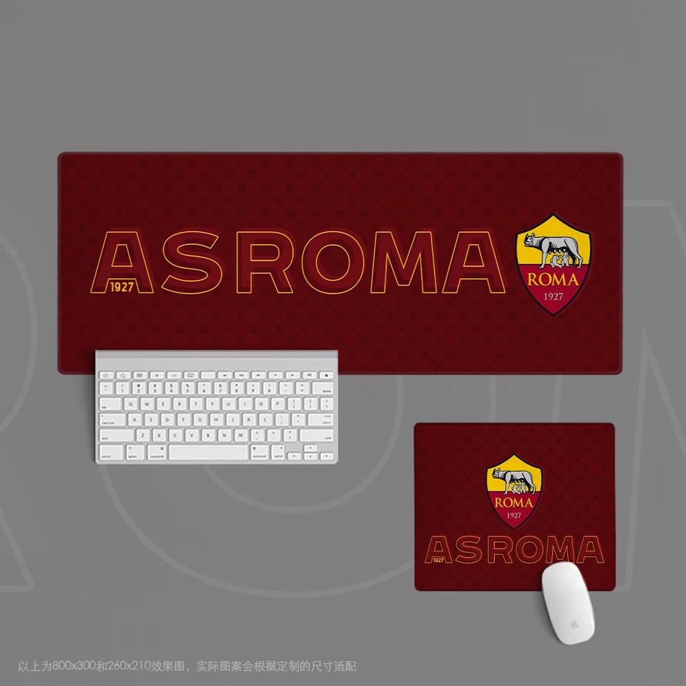 New Creative Extra Large Leather Non-slip Stain Resistant Mouse Pad Office Keyboard Table Football Fan Supplies Student Gift Roma Totti Periphery