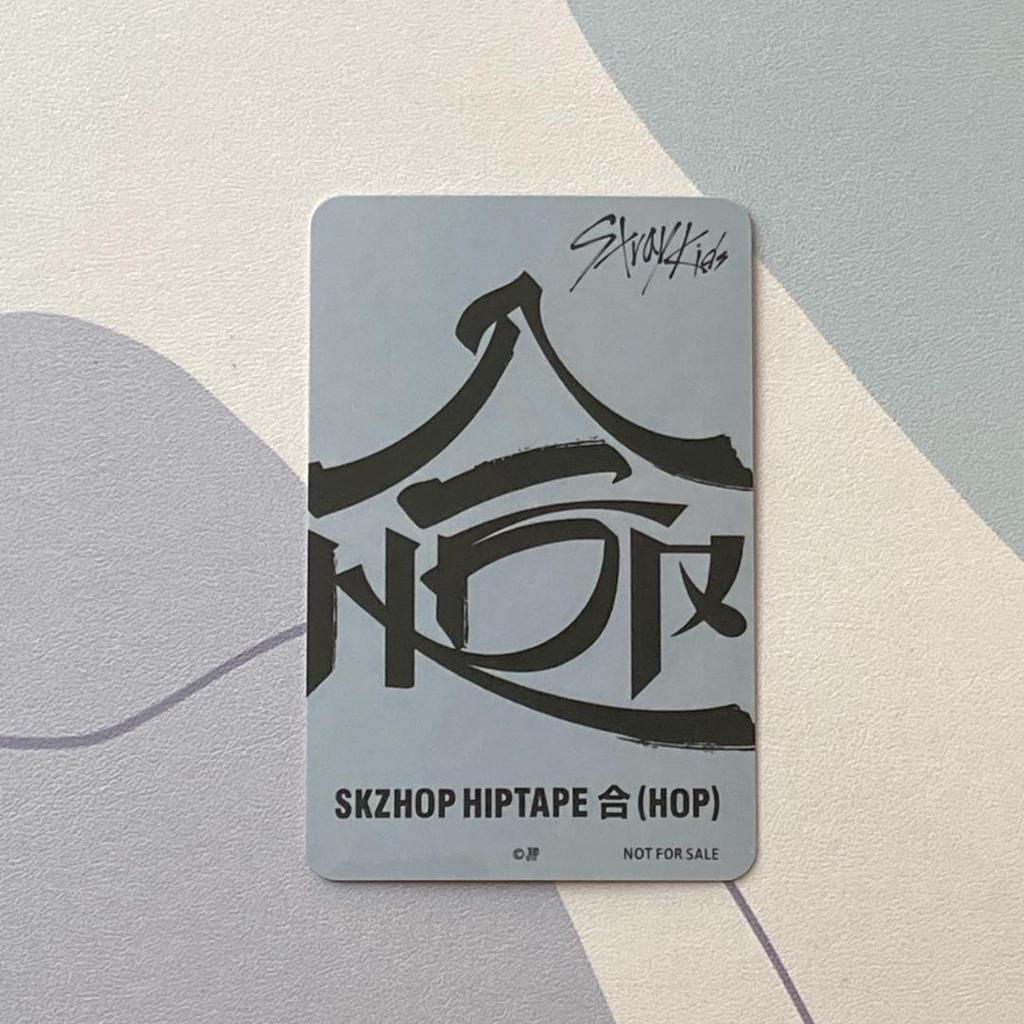 [USED] StrayKids JAPAN JYP HOP Bonus Hyunjin Trading Card