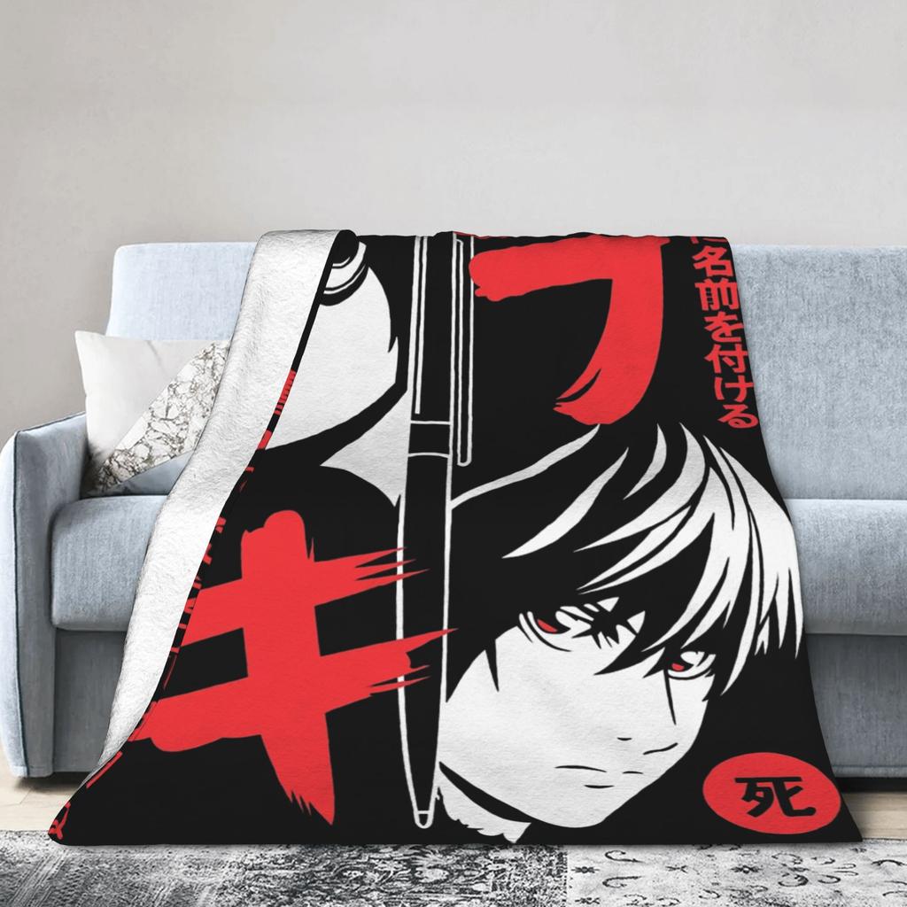 Death notes  Blanket Quality Super Soft  Bedding Throws Winter Students Couch Chair Comfortable Bedspread