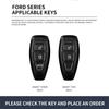 Zinc Alloy Car Key Case Cover For Ford St Line Focus 3 Mondeo Mk4 Ecosport Puma Edge Escape Grand C Max Fiesta Car Accessoris