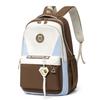 Schoolbag Middle School Student Backpack Junior High School Student High School Boys and Girls Large Capacity Backpack Korean Trend Large Capacity 