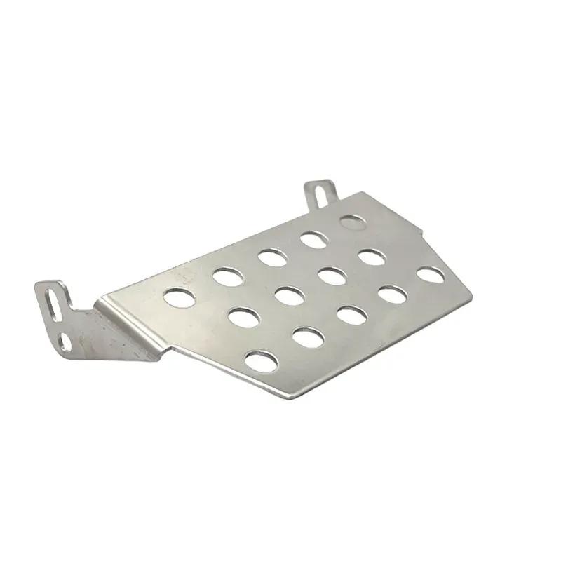Stainless Steel Metal Bumper Chassis Armor Protection Skid Plate for Wltoys 104006 104010 104020 104026 RC Car Upgrade Parts