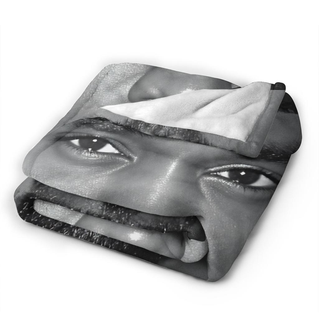 Kanye West Meme Decke Weiche Bequeme Plüschdecke für Schlafzimmer Reisen Flanell Bettüberwurf Bettbezug