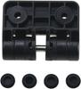 Bisagras de plástico ajustables para puerta Tope de bisagra ajustable Diseño de límite Bisagras de puerta ajustables Ángulos ajustables Instalación fácil