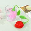 Silicone Strawberry Tea Infuser Teabag Kettle Loose Tea Leaf Strainer Ball Spice Filter Tea Teapot Tool Tea Brewing Device