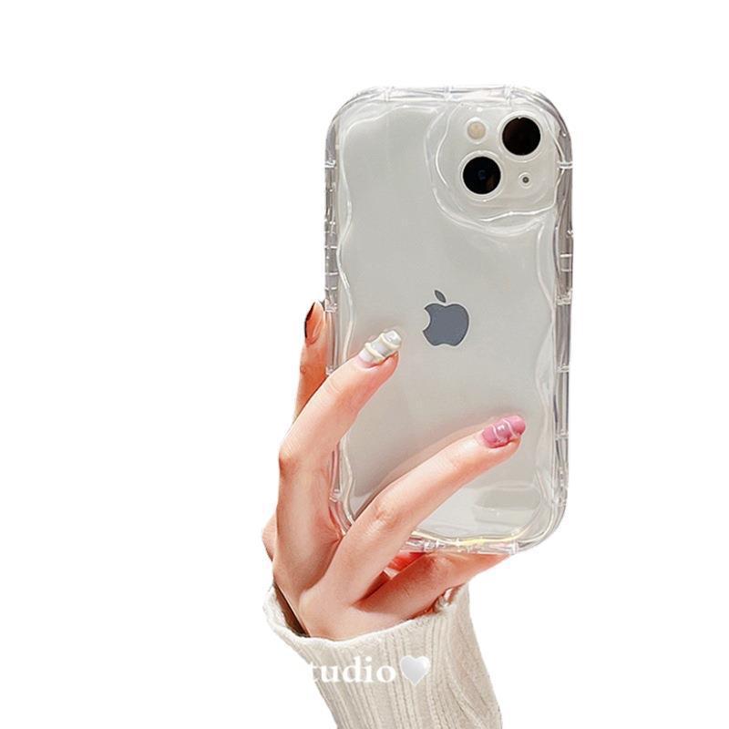 Cream Pattern Is Suitable for OPPO Reno16 New Mobile Phone Case A60 Material Manufacturer Realme14 Transparent Case