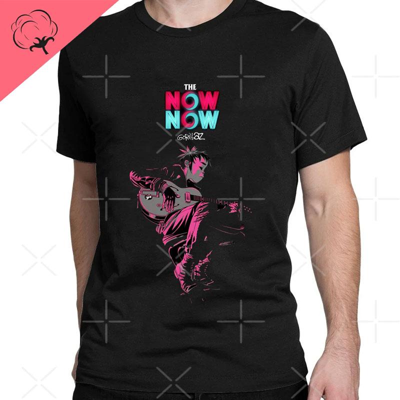 2026 New Funny Music Band Gorillaz Demon Days Casual TShirts Boy Crazy Tees Round Collar Short Sleeve T Shirts Clothing T Shirt