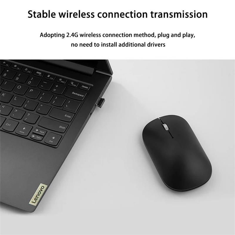 Lenovo Xiaoxin Air Handle Wireless Silent Mouse Portable Office Very Long Endurance 4-speed DPI Adjustable