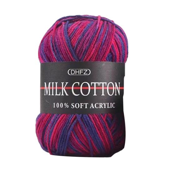 Gomitolo di Filato Multicolor 7,7 Iarde Filato in Fibra Acrilica Filato Colorato per Uso Artigianale per Lavorare a Maglia Uncinetto Maglioni Sciarpe Cappelli Bambole Artigianato Fai da Te