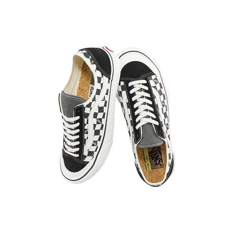 Vans Style 136 Decon VR3 SF 'Checkerboard - Black Marshmallow' (Unisex) Black / Marshmallow Skateboard Shoes VN0A4BX91KP