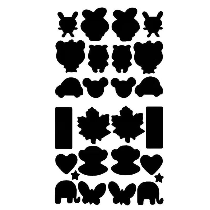 Universal Black Self-Adhesive Fabric Repair Patch (2-Piece) -No-Cut Instant Fix For Down Jackets & Coats