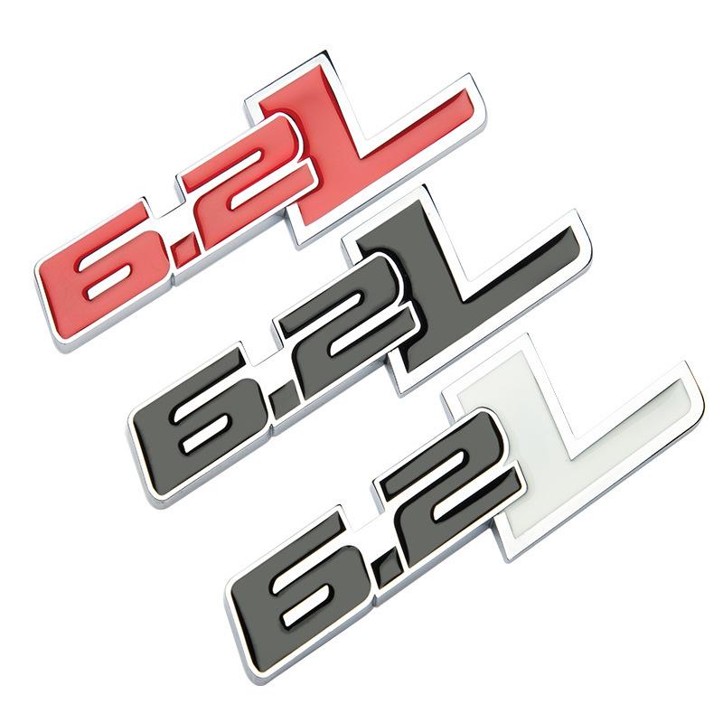 6.2L Emblem Sticker for Ford Raptor F150 Pickup Rear Decoration