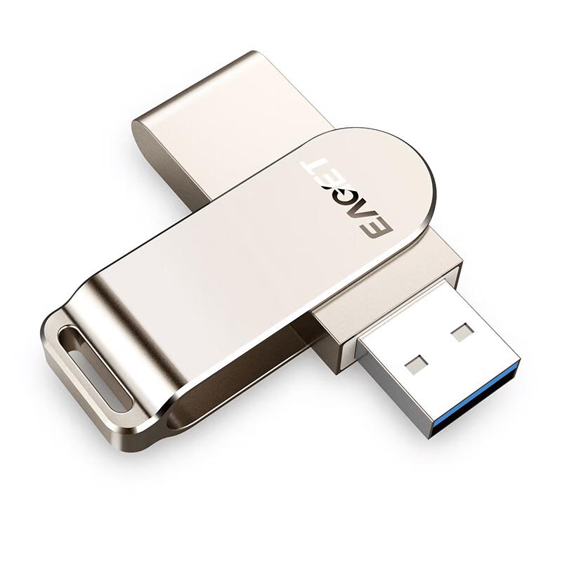 EAGET F60 128GB USB 3.0 Rotating Metal Flash Drive