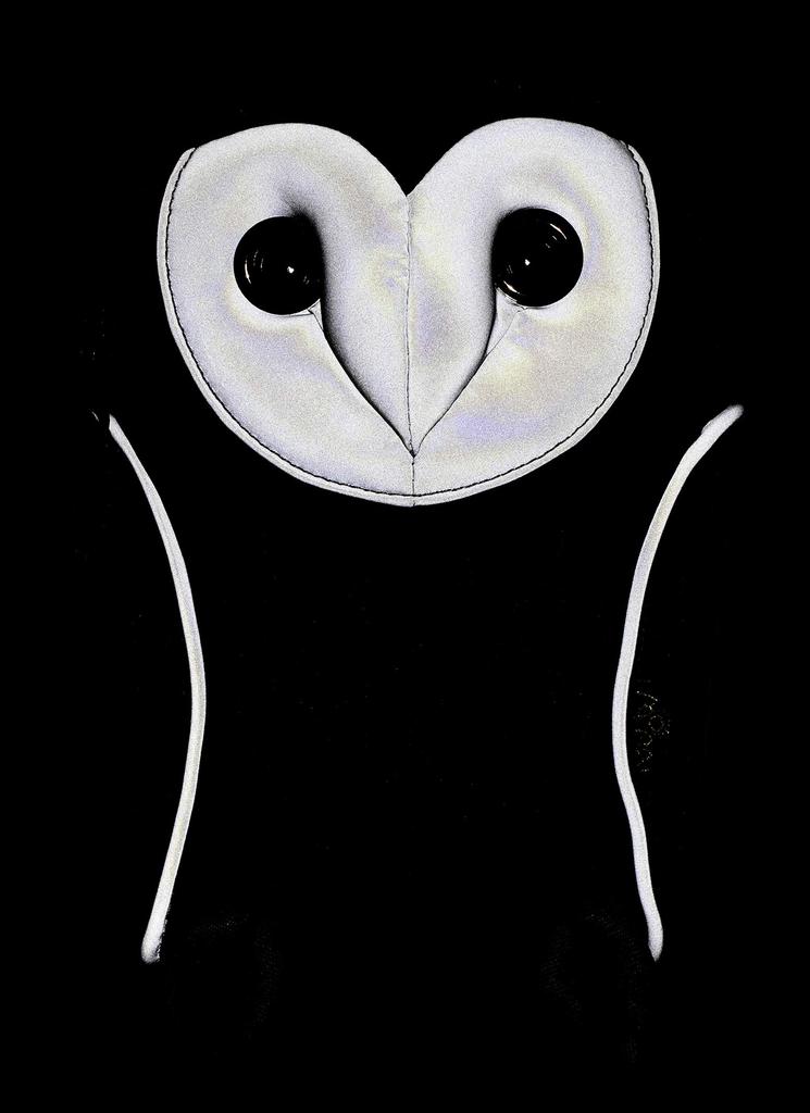 Barn Owl Pouch Glow [Morn Creations] (Black)