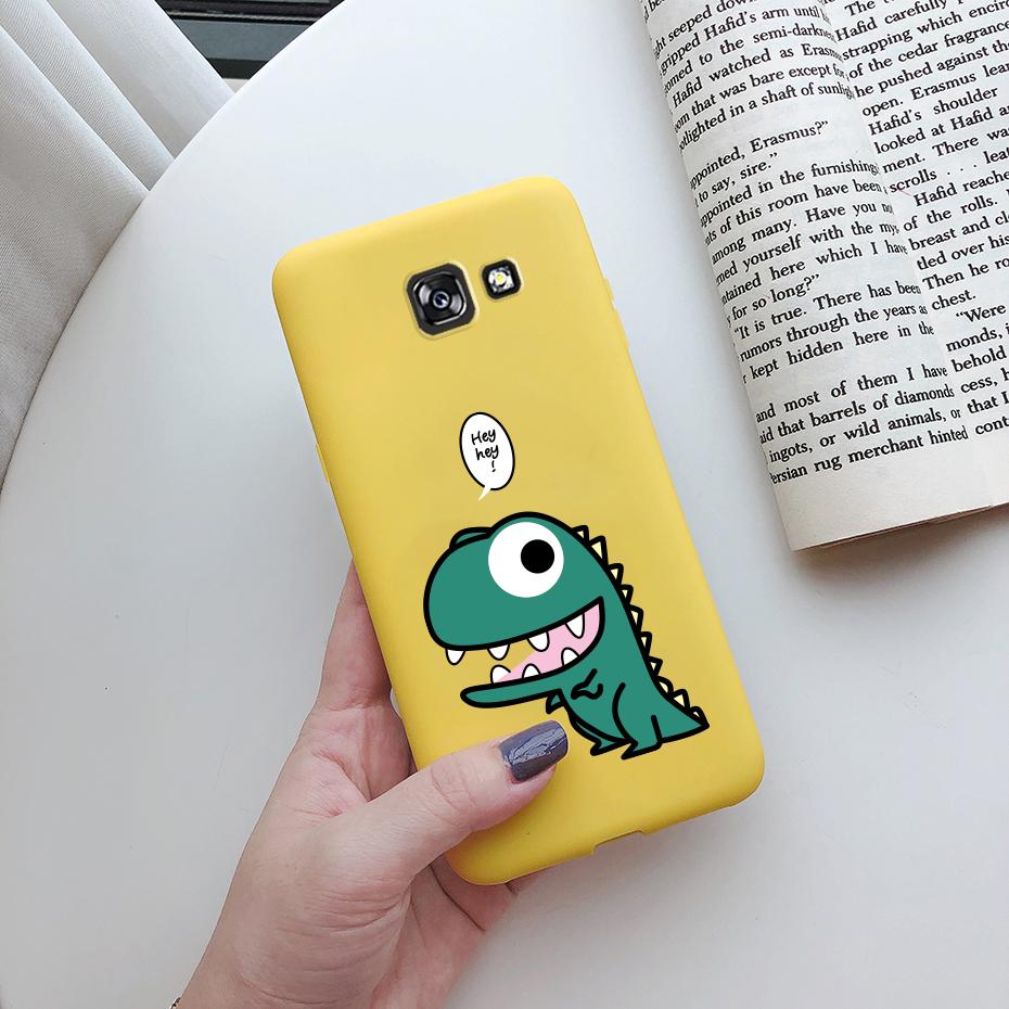 Hülle Für Samsung Galaxy A7 2017 Hülle Niedlich Bemalte Silikon Weiche TPU Handy Rückseite Abdeckung Stoßstange Für Samsung A7 2017 A720 A720f Hüllen