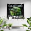 Aertemisi Glorbo Fruttodrillo Italian Brainrot Funny Meme Tapestry Wall Hanging Art for Bedroom Living Room Decor Party Backdrop