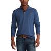 Polo Ralph Lauren SS24 Embroidered Pony Logo Long Sleeve Polo Shirt Men Tops Navy-Blue MNPOKNI16820812-400