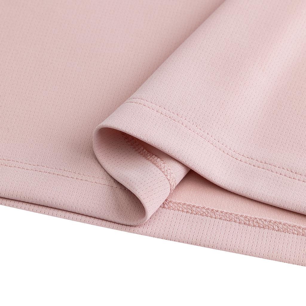 Anta Training Short Sleeve Quick Dry Knitted Top Summer T-Shirt Women tops Soft-Pink 962627116-6