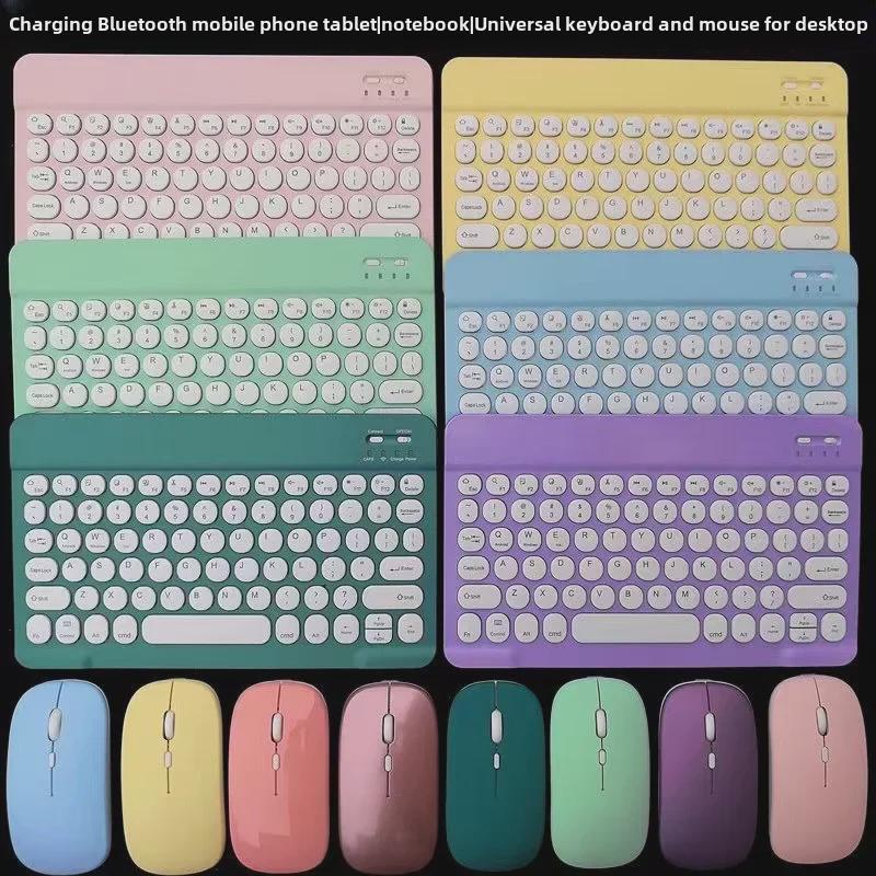 Kuangji Bluetooth Keyboard Case for Samsung Galaxy Tab S9 FE 10.9 inch