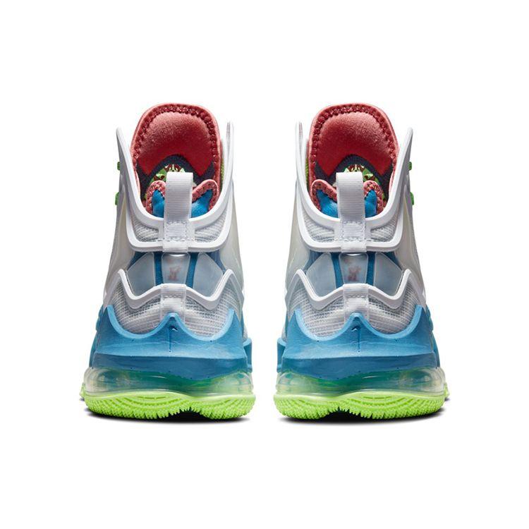 Nike LeBron 19 Tropical Men Sneakers Blue Dutch-Blue Pomegranate DC9339-400