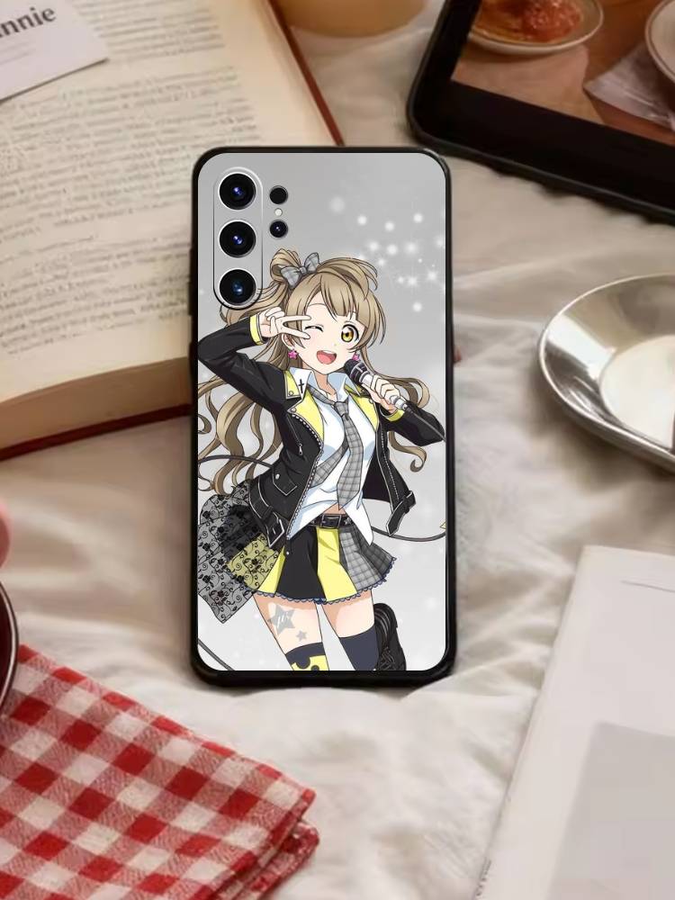 Love Live-Minami Kotori Phone Case For Samsung S26,S25,S24,S23,S22,S21,S20,S30,Ultra,Plus,Fe,Note,5G Black Cover