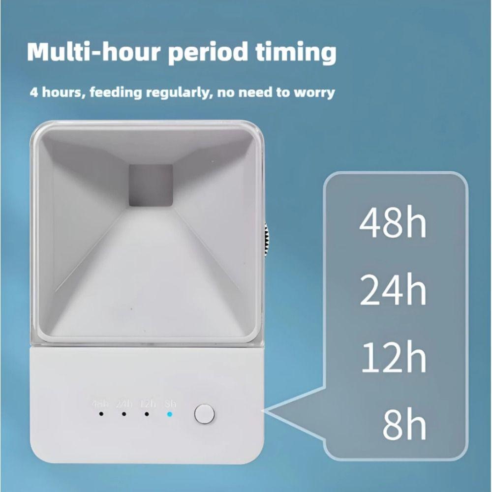 Large Capacity Automatic Fishes Feeder 50/150//250g Goldfish Auto Feeder  Fish Tank Accessories