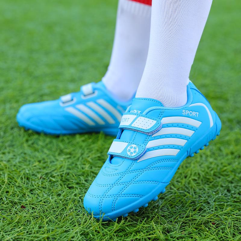 Hot Sale Children Soccer Shoes Cheap Football Cleats Training Football Boots Kids Boy Futsal Turf Sneakers zapatos de fútbol